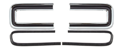 Tail light Bezels - 66-67 Charger