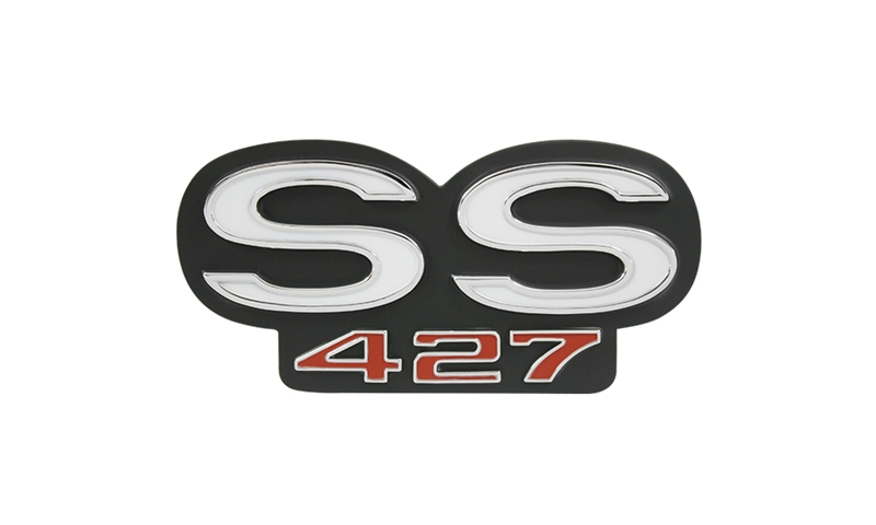 Grille & Rear Body Emblem \"SS 427\" - 66 Grille/66-67 Rear Body - 66-67 Chevelle