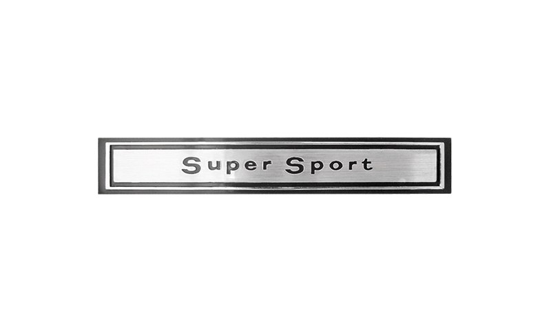 Dash Emblem - \"Super Sport\" - 67 Chevelle