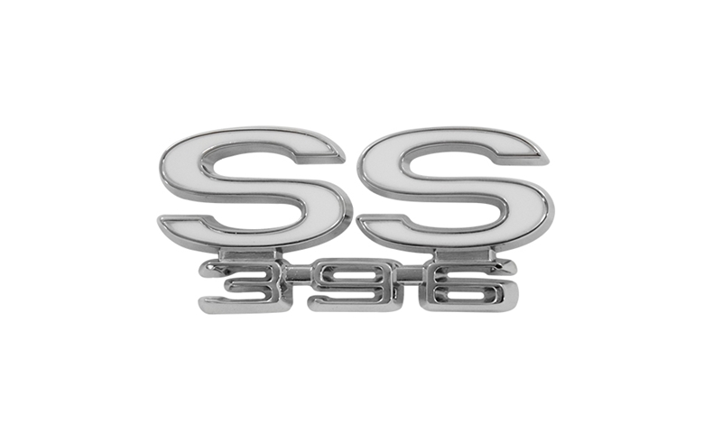 Rear Body Emblem - \"SS 396\" - 69 Chevelle