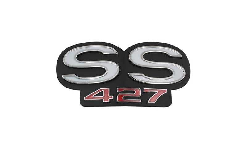 Grille Emblem - \"SS 427\" - 67 Camaro (Standard) 67-68 Camaro (Rally Sport)