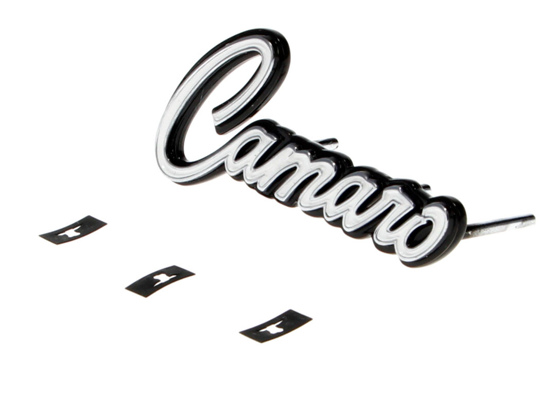 Dash Emblem - \"Camaro\" script - 69 Camaro