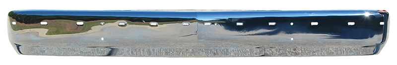 Front Bumper - w/o License Bracket Holes - w/ Impact Strip Holes - 88-98 Chevy GMC C/K Pickup