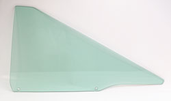 Quarter Glass - Green Tint - LH - 67 Dodge Plymouth B-Body 2DR Hardtop (Except Charger)