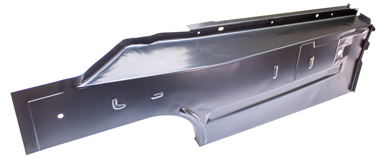 Trunk Floor Side (Extension) - LH - 66-67 Fairlane (except Convertible or Wagon)