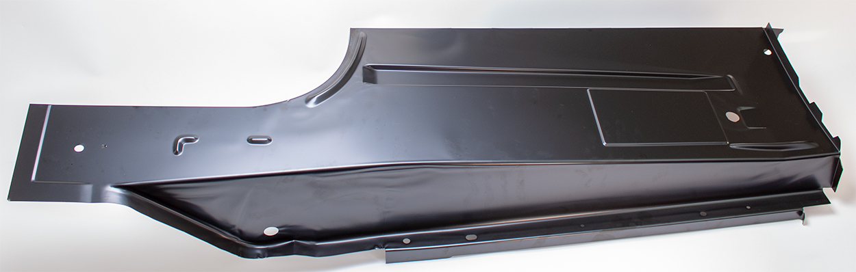 Trunk Floor Side (Extension) - RH - 66-67 Fairlane (except Convertible or Wagon)