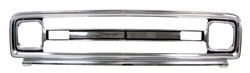 Grille Shell - Smooth - Anodized Aluminum - 69-70 Chevy C/K Pickup Blazer Suburban