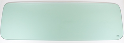 Back Glass Window - Green Tint - 55-59 Chevy GMC Pickup w/ Small Back Glass ('55 2nd Series)