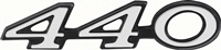 Fender Emblem - "440" - LH or RH (Sold Each) - 69-70 Coronet
