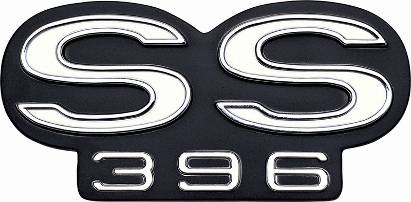 Grille Emblem - \"SS 396\" - 67 Chevelle