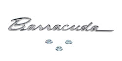Fender Emblem - "Barracuda" - LH or RH - 68 Barracuda
