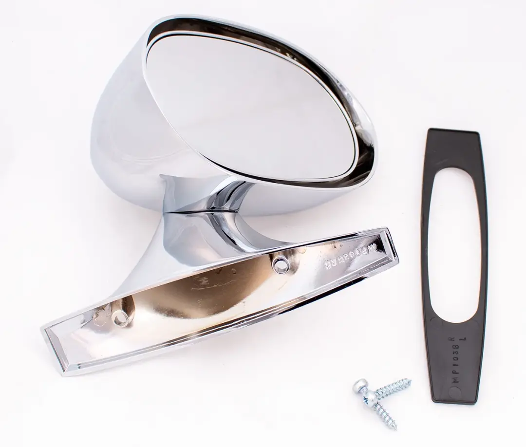 Outside Mirror - Sport Style - Chrome - Manual - RH - Dodge