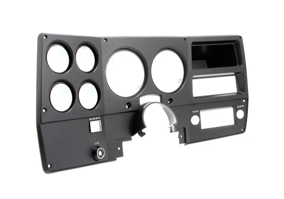 Dash Instrument Bezel - without AC - 73-74 Chevy GMC C/K Truck