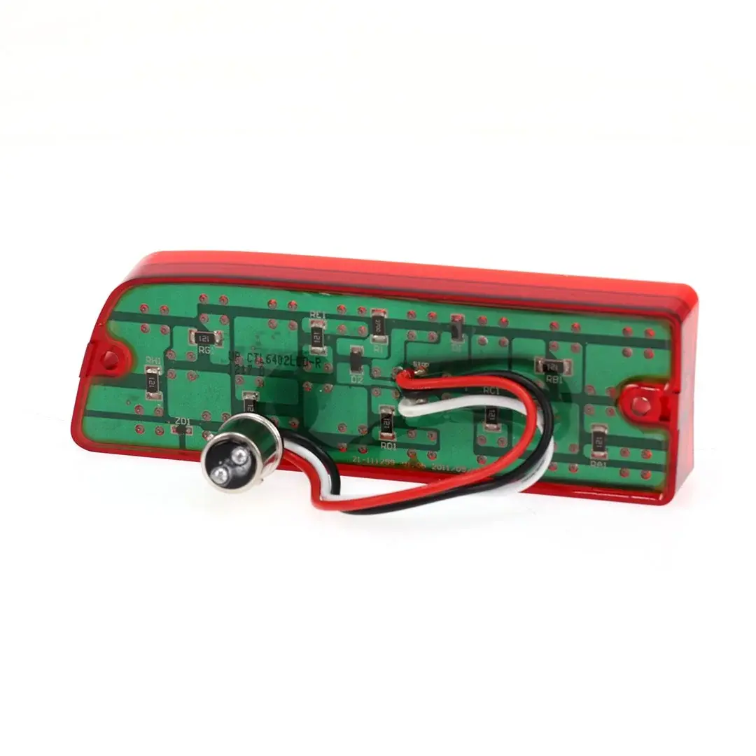 Tail Light Lens - Red - 23 Red LED - RH - 64 Chevelle