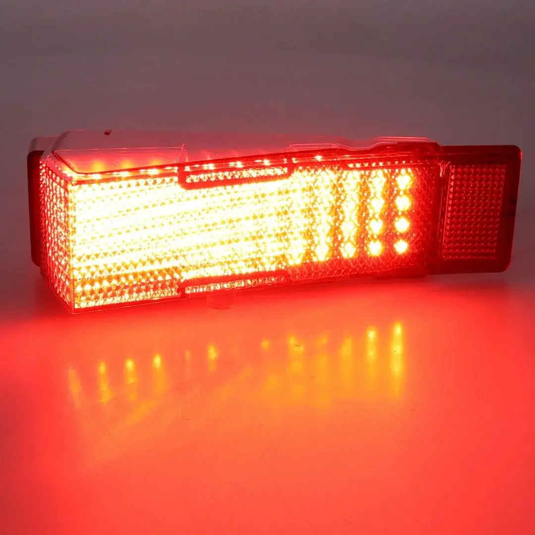 Tail Light Lens - Red - 52 Red LED - LH - 68 Chevelle Malibu or SS-396
