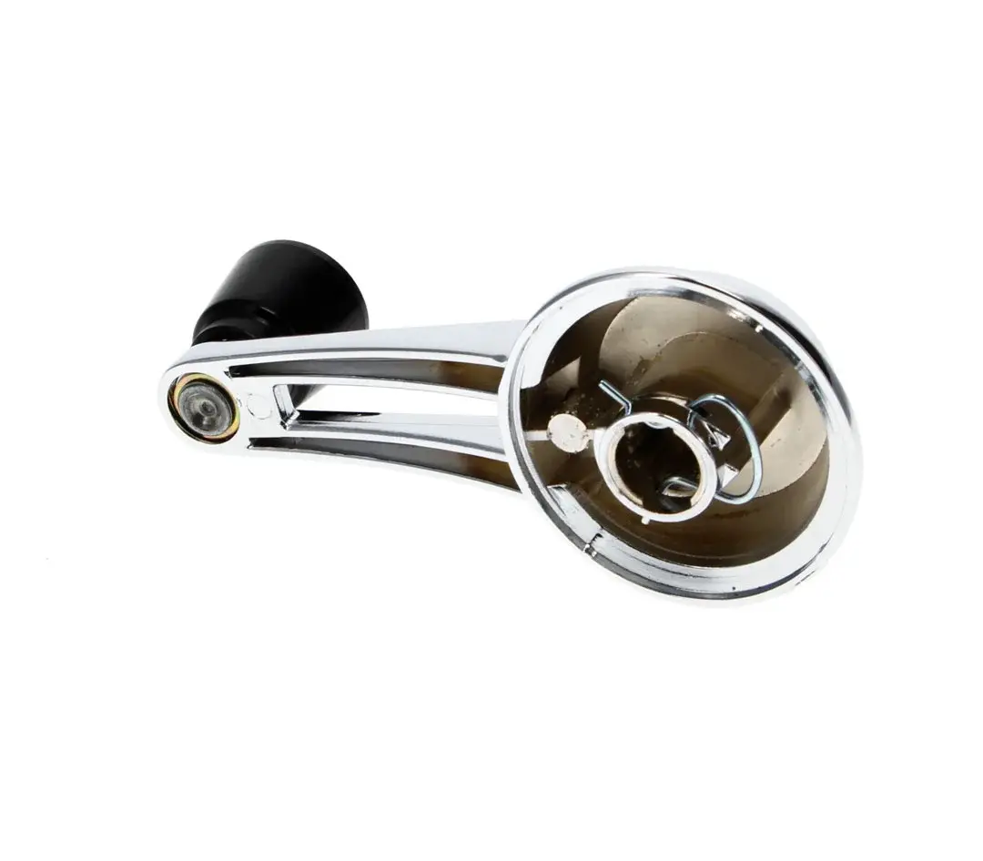 Window Crank Handle - Double Arm, Black Knob - 63-64 Chevy II Nova