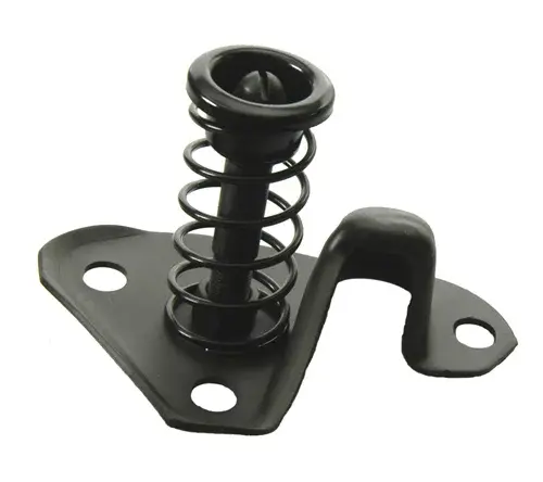Hood Safety Catch with Spring and Retainer - 70-72 Chevelle El
