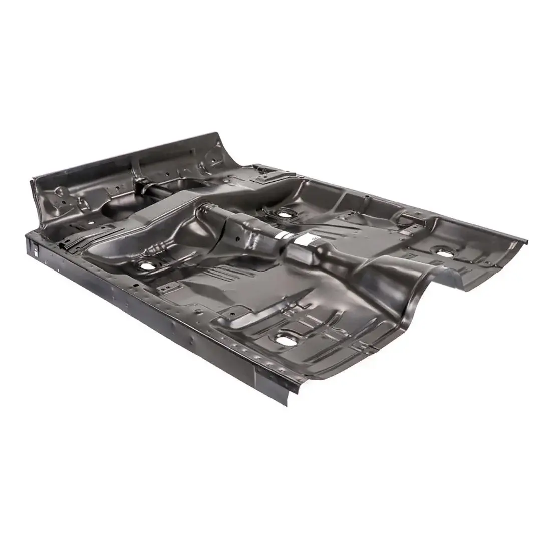 Floor Pan - OE Style with Braces - 68-72 GM A-Body 2DR and Convertible