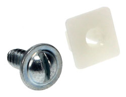 License Plate Screw & Nut (Sold as Each)