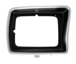 Headlight Bezel - Silver/Black - Square - RH - 78-79 F100 F150 F250 Bronco