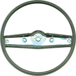 Steering Wheel - Dark Green - 69 Nova; 69 Camaro; 69 Chevelle El Camino (Bare Wheel)