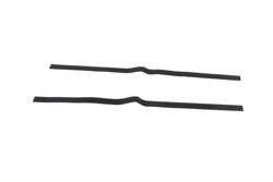 Vent Window Division Bar Weatherstrip - LH or RH - 55-59 Chevy GMC Pickup Suburban ('55 2nd Series) (w/ Metal Framed Glass)