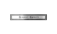 Dash Emblem - "Super Sport" - 67 Chevelle