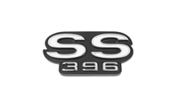 Tailgate Emblem - "SS 396" - 68-70 El Camino