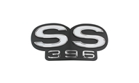 Grille Emblem - "SS 396" - 69 Camaro (Rally Sport)