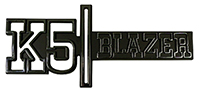 Fender Emblems - "K5 Blazer" - LH/RH Pair - 73-74 Chevy K5 Blazer
