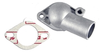 Thermostat Housing - Aluminum with Stamped Part Number - 66-73 Chevy II Nova; 66-72 Chevelle El Camino; 67-69 Camaro