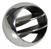Astro Side Vent Ball - Chrome - LH or RH (Sold as each)
