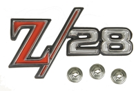 Fender Emblem - \"Z/28\" - LH or RH - 69 Camaro