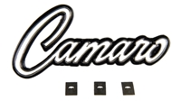 Dash Emblem - "Camaro" script - 69 Camaro