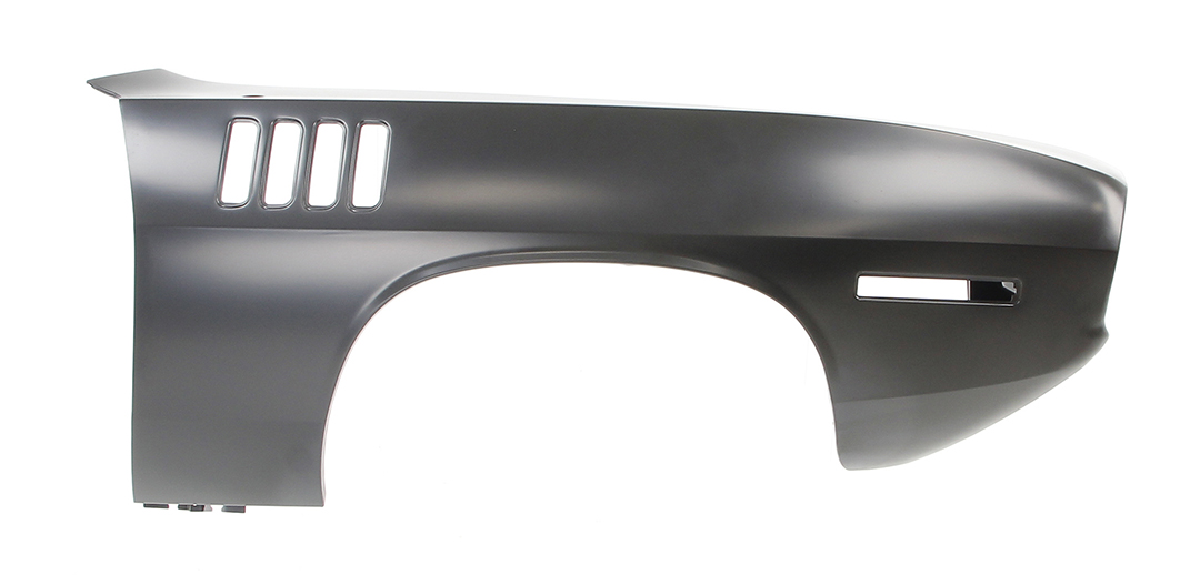 Front Fender with Gill Slots - RH - 71 Barracuda