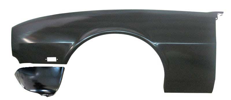 Front Fender with Extension - LH - 68 Camaro Rally Sport