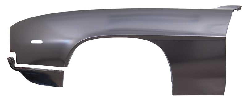 Front Fender with Extension - LH - 69 Camaro