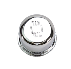 Oil Filler Breather Cap - Small - Chrome - 64-67 Mopar