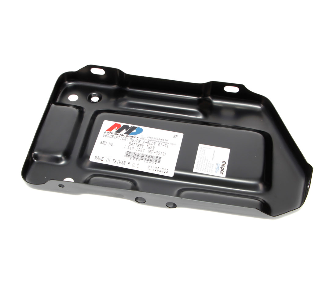 Battery Tray - 67-74 Dodge Plymouth A-Body