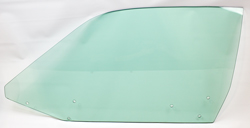 Door Glass - Green Tint - LH - 71-74 B-Body 2DR Hardtop