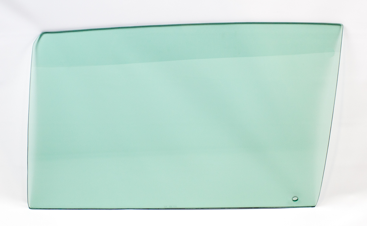Door Glass - Green Tint - LH - 68 GM A-Body Coupe & Convertible