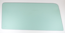 Door Glass - Green Tint - LH or RH - 63-64 Ford Galaxie Fastback
