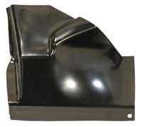 Package Tray X-Brace Floor Bracket - LH - 66-67 Chevelle GTO Skylark Cutlass