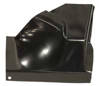Package Tray X-Brace Floor Bracket - RH - 66-67 Chevelle GTO Skylark Cutlass