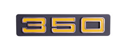 Grille Emblem - "350" - 73-74 Chevy C/K Truck Blazer Suburban
