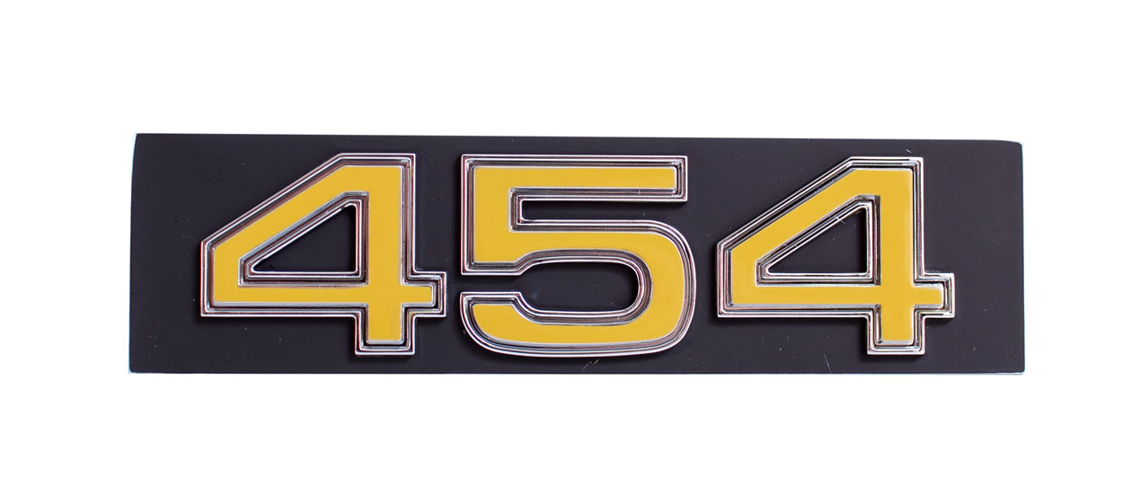 Grille Emblem - \"454\" - 75-76 Chevy C/K Truck Blazer Suburban