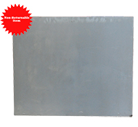 Uncoated Steel Patch - 36" X 21.5" .036 or 20 Gauge *Non-Returnable*