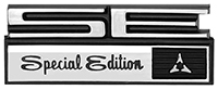 Quarter Panel Emblem - &quot;SE Special Edition&quot; - LH or RH (Sold Each) - 67 Coronet; 70 Charger