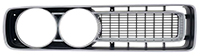 Front Grille - RH - Black/Silver - 71 Charger