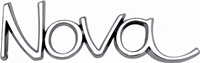 Emblem - "Nova" - For 68 Quarter Panel & 69-72 Fender (Sold Each) - 68-72 Chevy II Nova